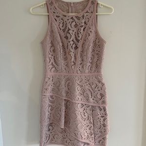BCBG lavender lace dress 2